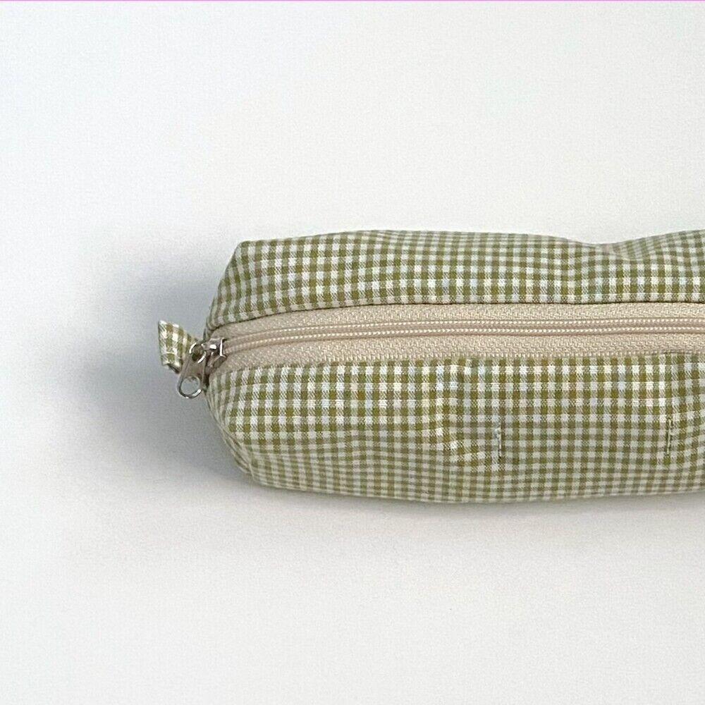 프루트 메로나 체크 필통(Fruit merona check pencil case)