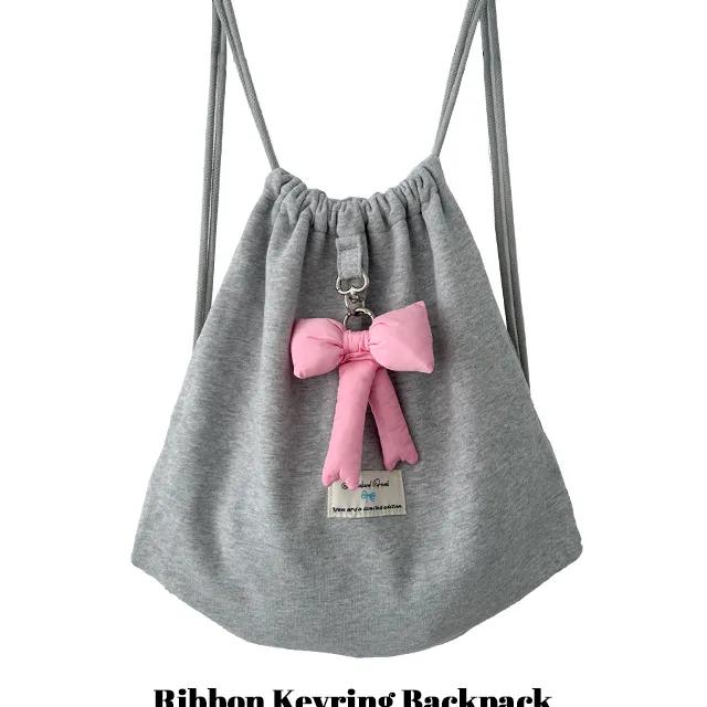 ❤당일배송+신상세일❤ 로잉 스트링 백 그레이 짐색 백팩 복조리백