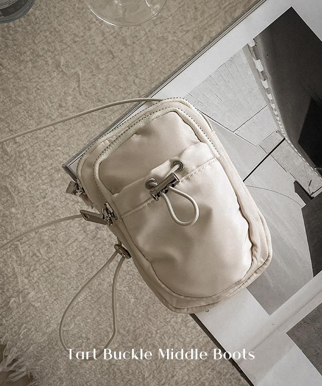 머핀 투지퍼 미니크로스백