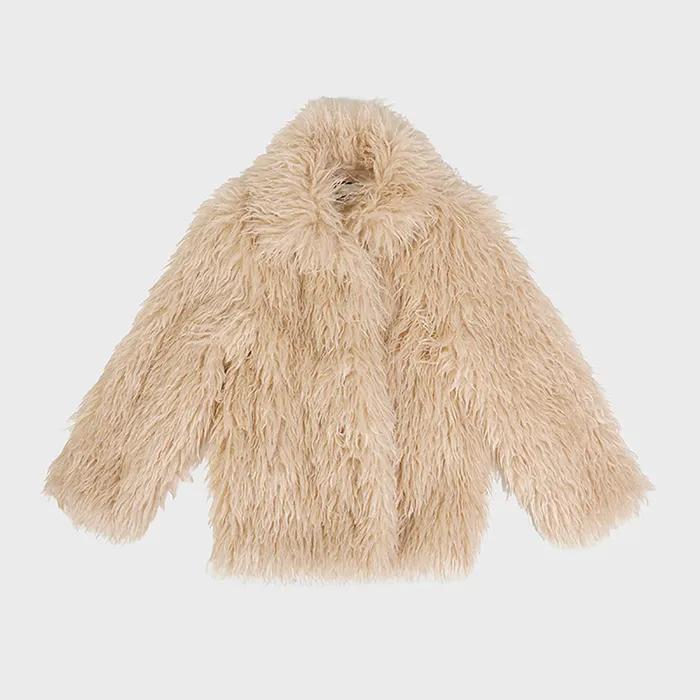 SHAGGY FUR COAT