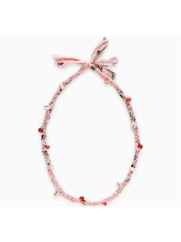 반다나 코튼 브레이드 목걸이