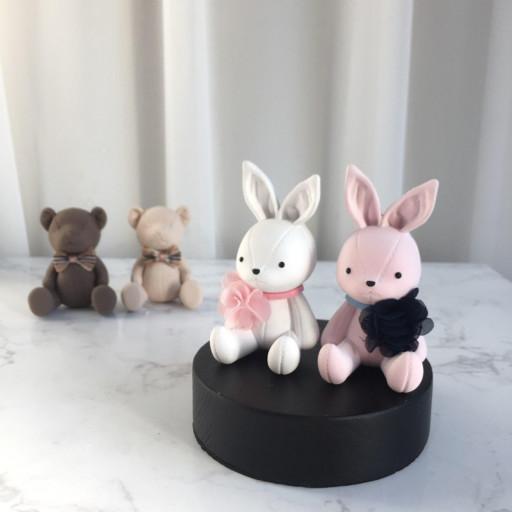 가죽토끼 석고방향제