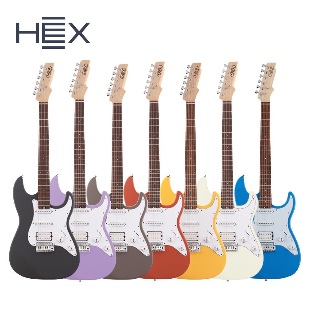헥스 일렉기타 E100 스트라토캐스터 입문용 풀 패키지