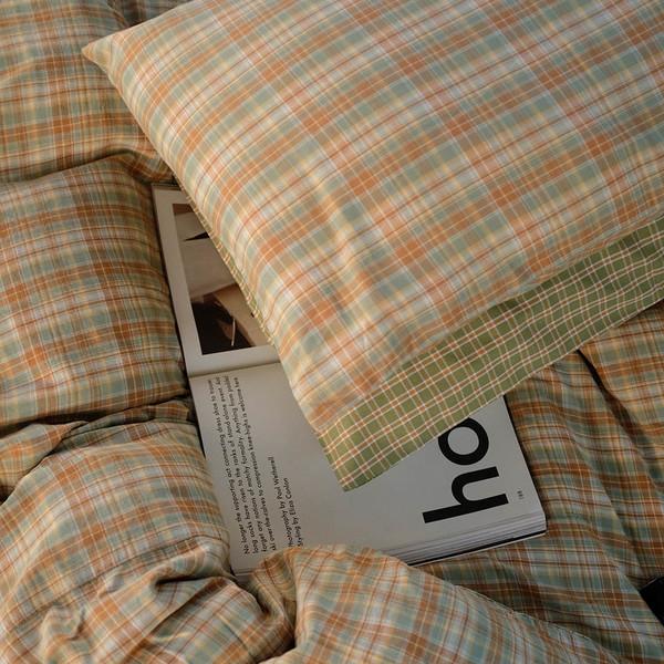 벤자민 체크 커버 Benjamin check duvet cover
