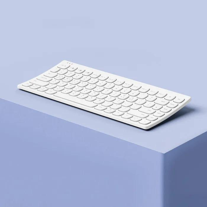 커브드 저소음 미니 무선 블루투스 키보드 B603