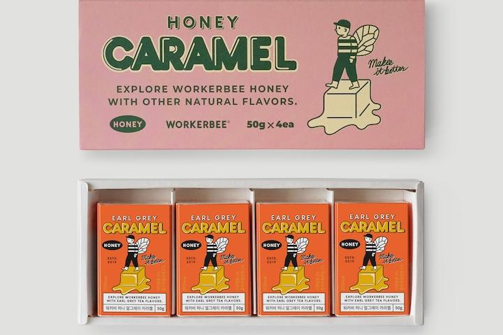 허니 얼그레이 카라멜 (4개입)