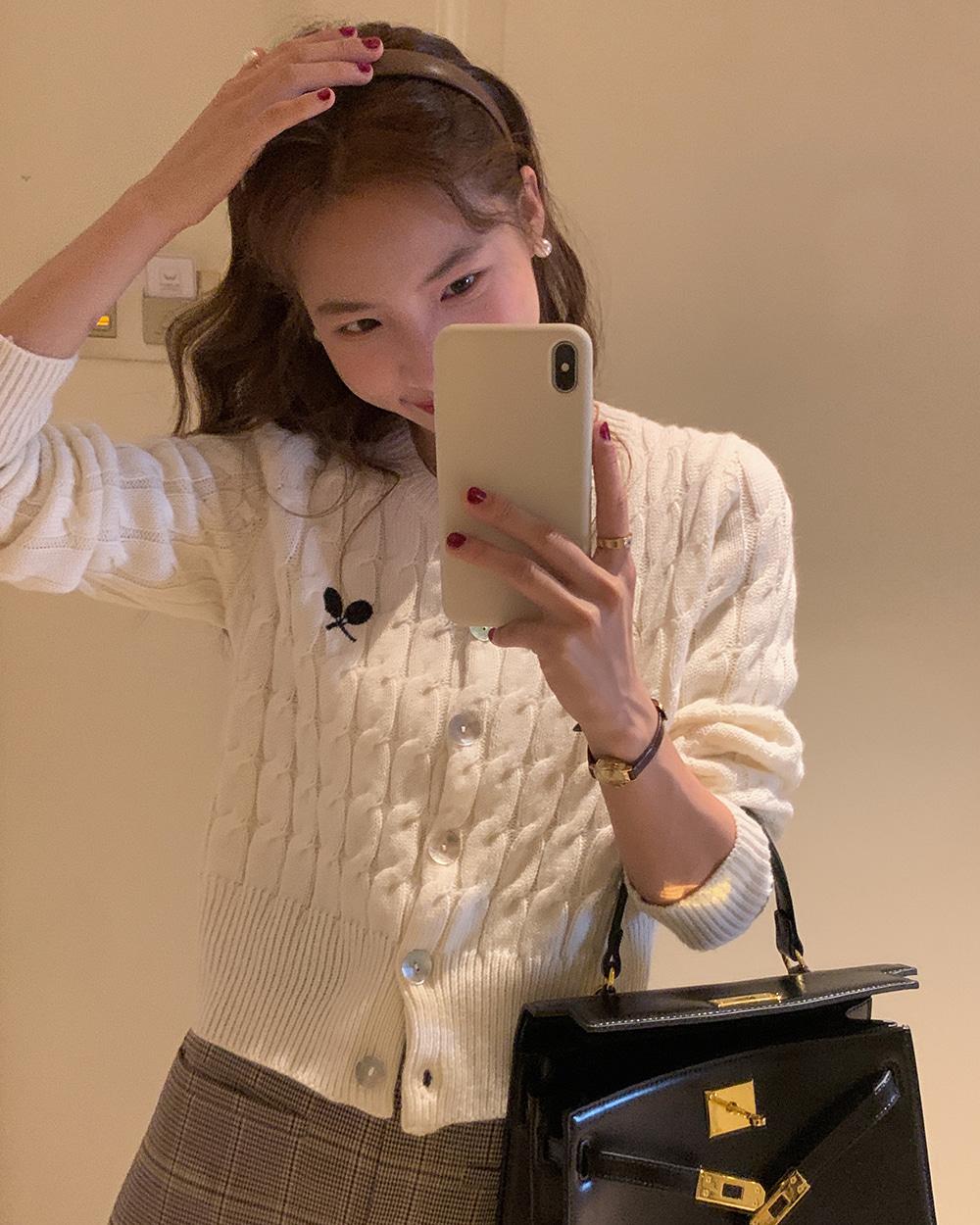 [TodayFull] 와이 케이블 가디건 / 2color