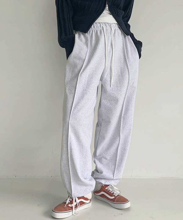 [unisex] 그로스 절개 조거 팬츠