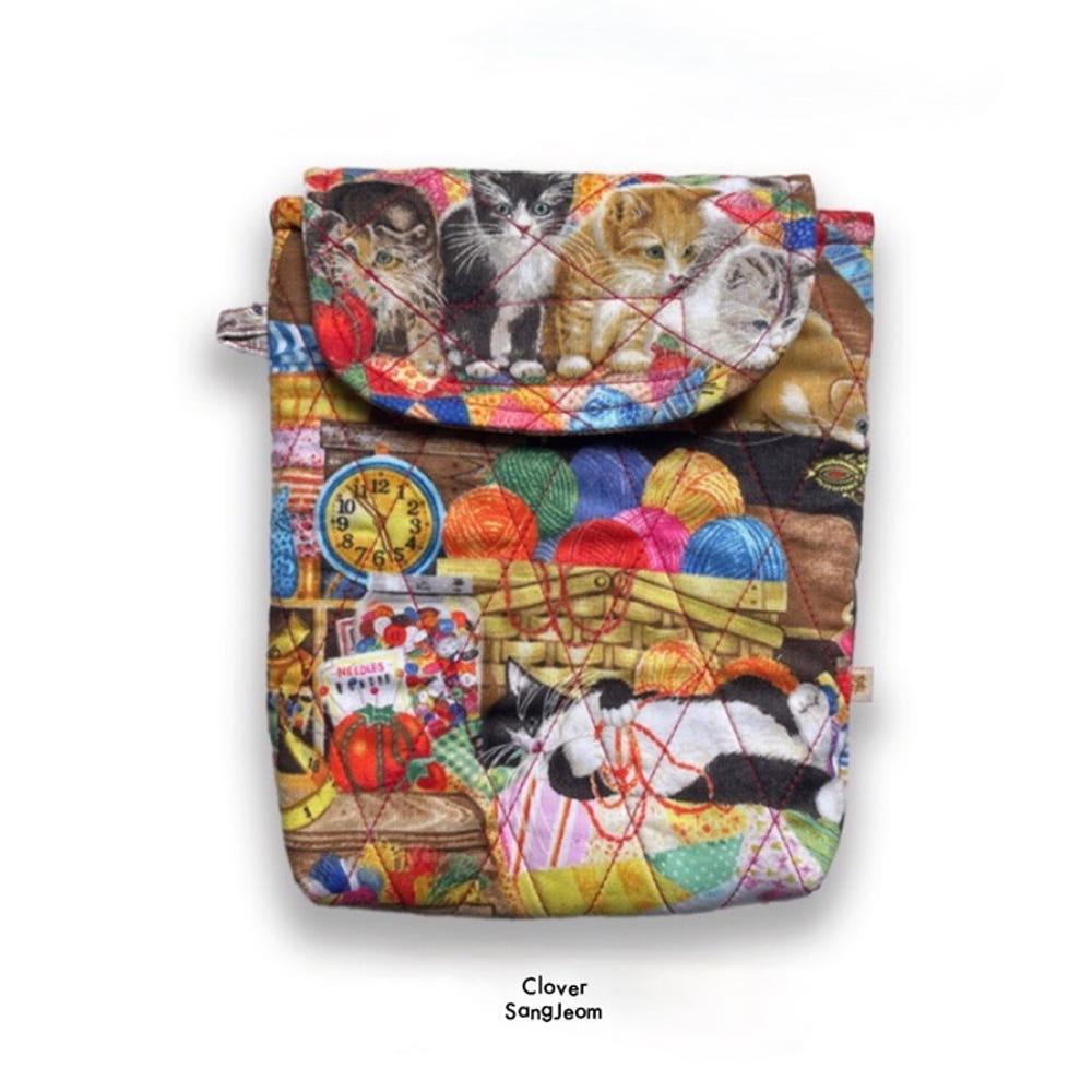 이북리더기파우치 고양이 페블 마스7 주문제작 아이패드미니 크레마파우치 모티프 파우치 모안