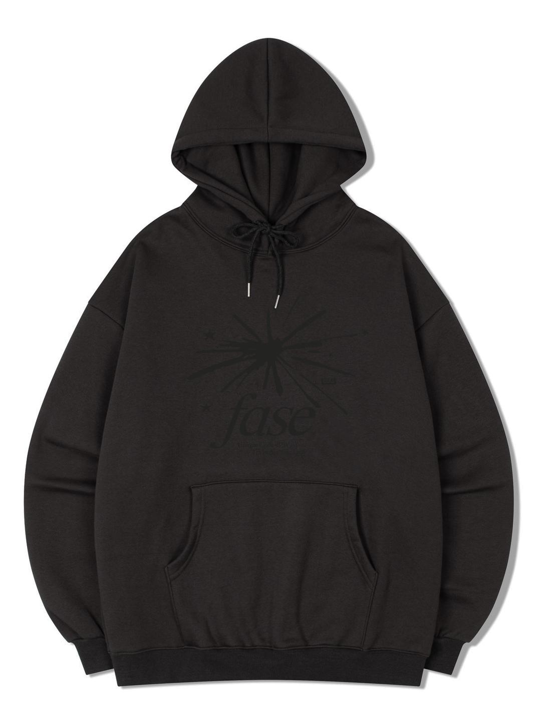 STAR BOMBS HOODIE - CHARCOAL