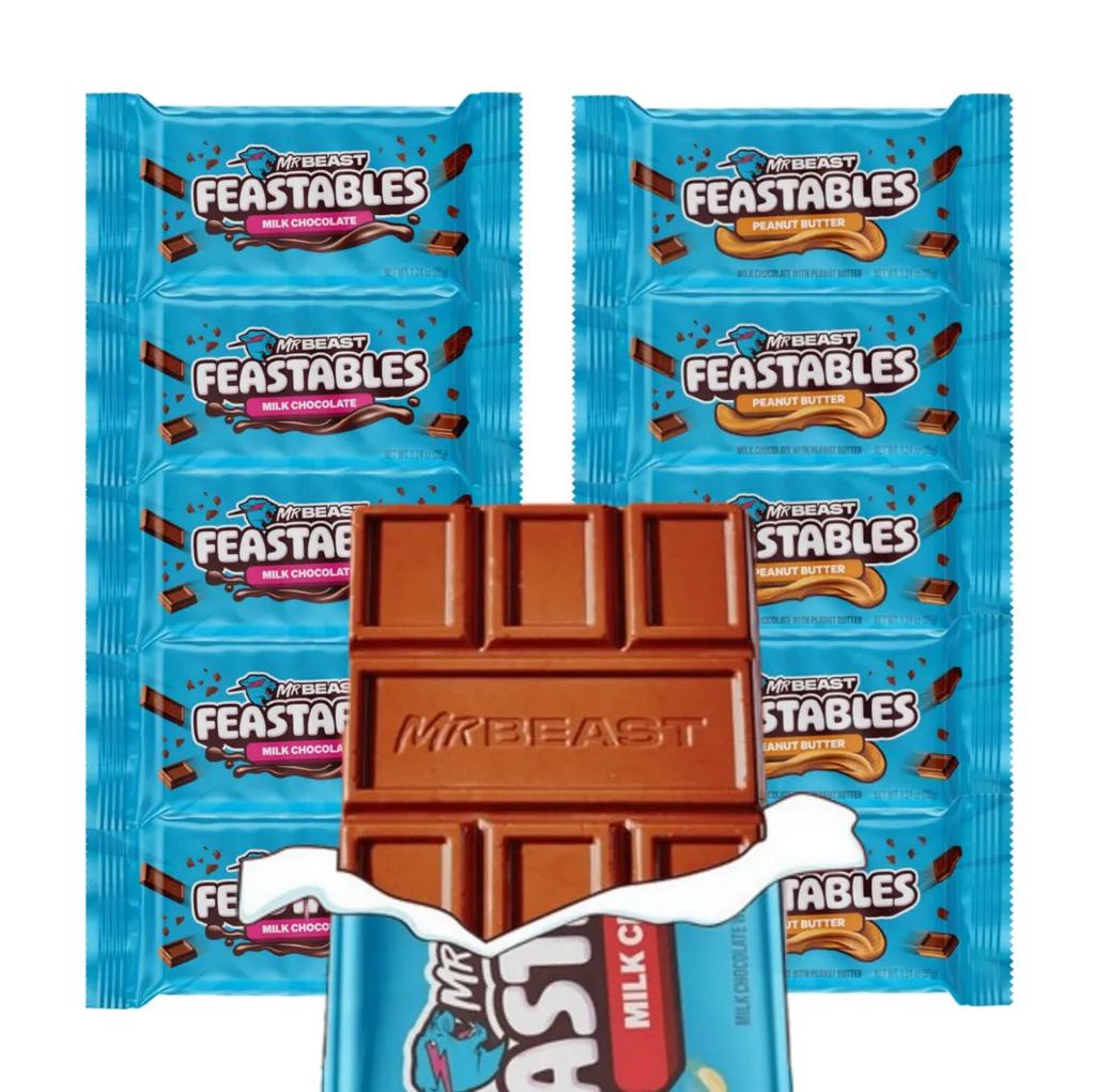 [10개입] 피스터블 미스터 비스트 초콜릿 35g x 10개입세트 / Feastables / Mr.Beast