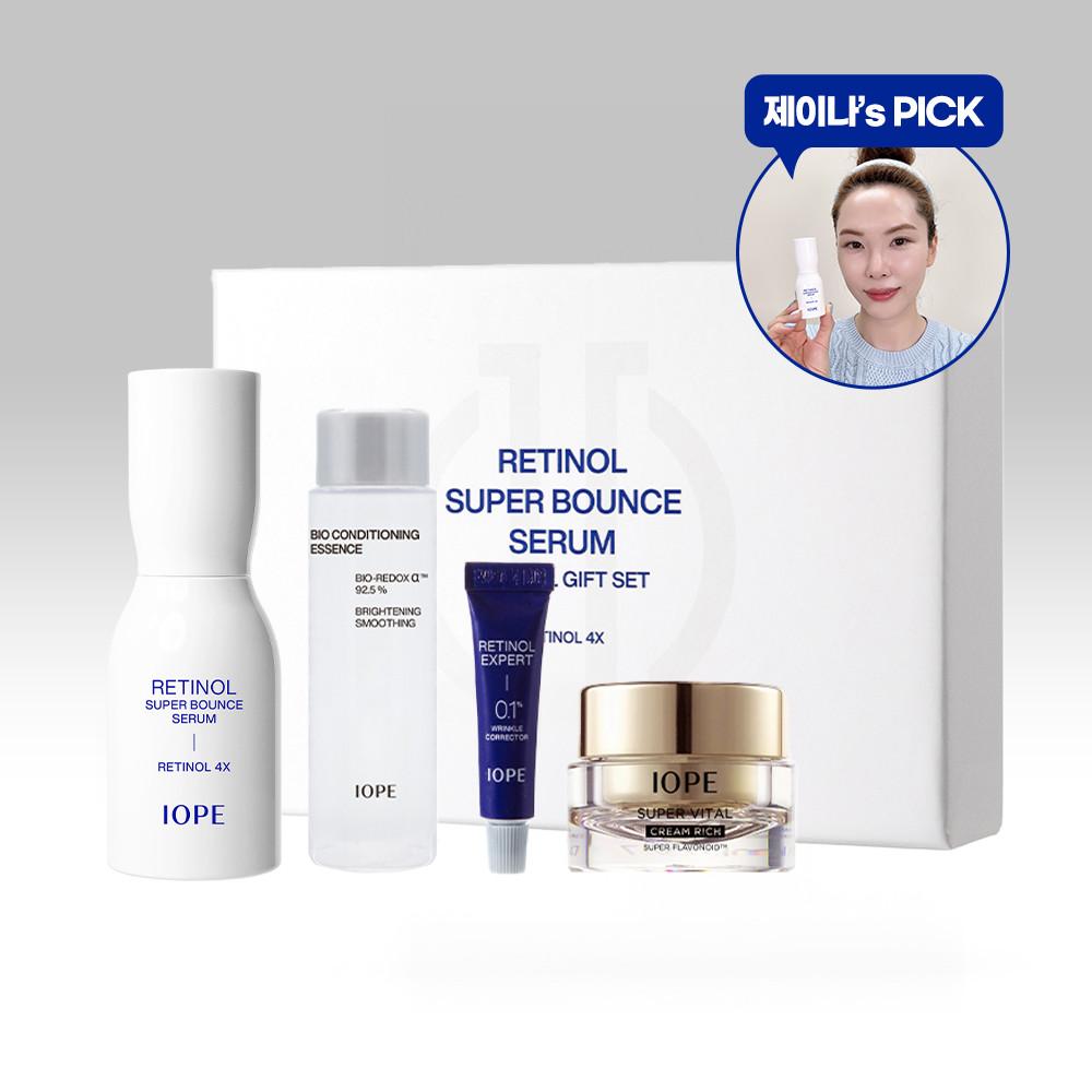 [포토리뷰 5천N페이 적립] 아이오페 레티놀 슈퍼 바운스 세럼 50ml 기획세트