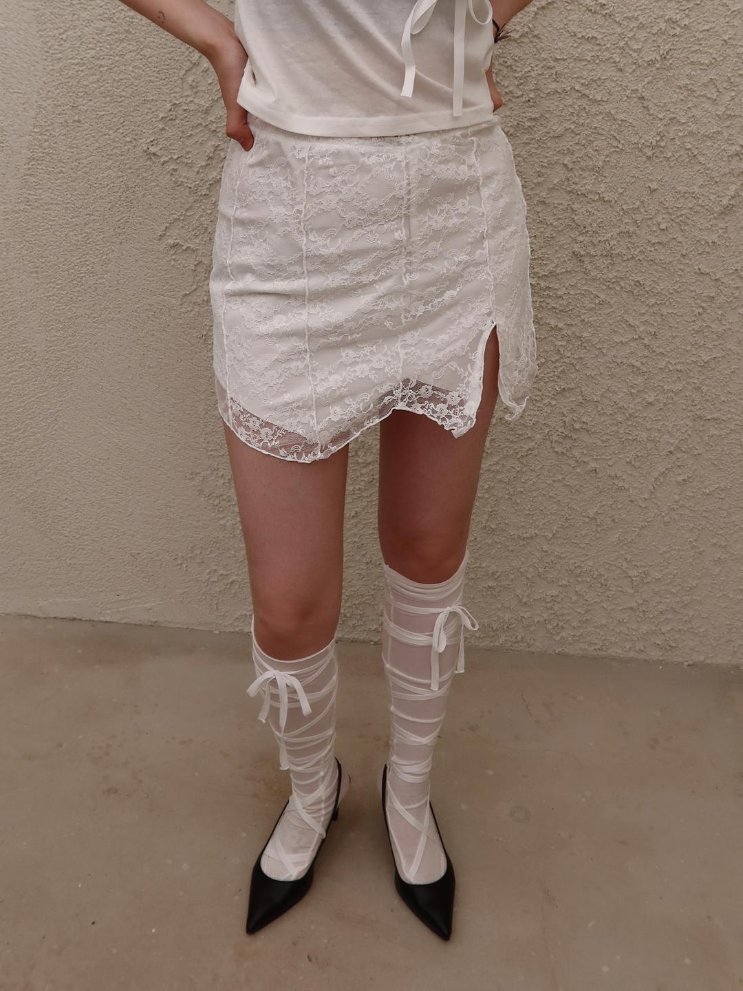 TINKERBELL LACE MINI SKIRTS