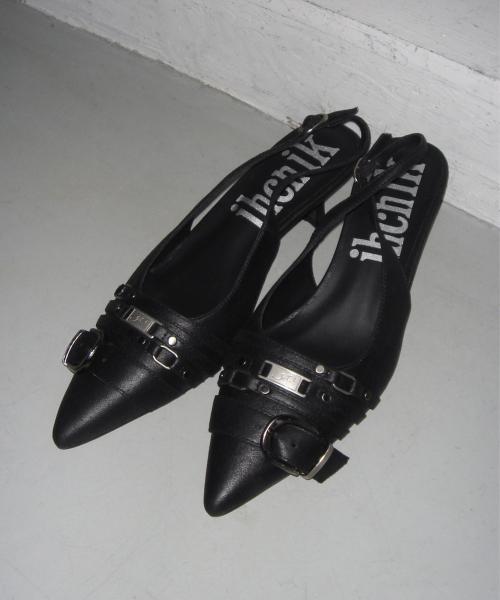 105 four belted slingback