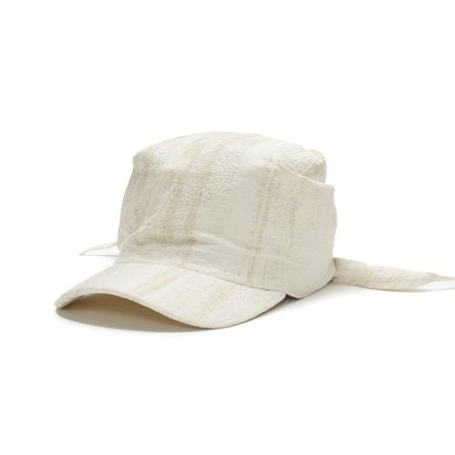 [NEW-10%] SCARF CAP_JACQUARD BEIGE
