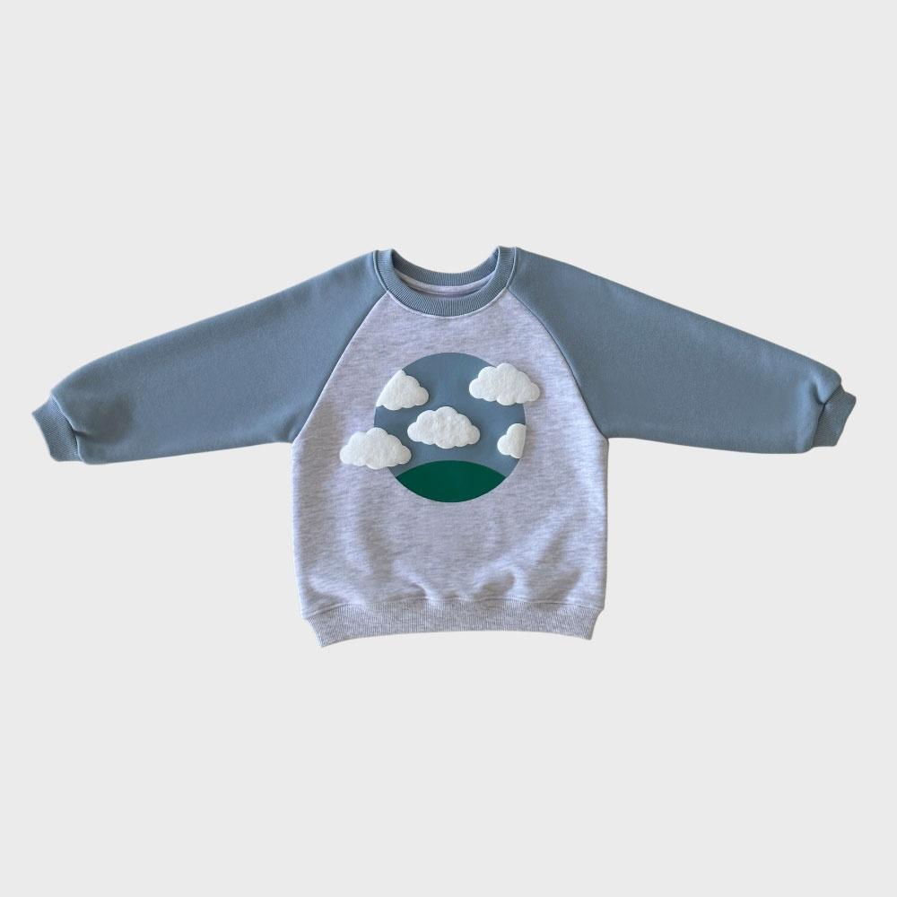 구름 나그랑 스웻셔츠_BABY BLUE