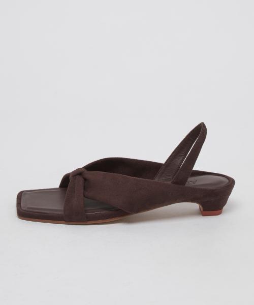 epke curve pumps(Suede brown)_OK2AM24008SDB