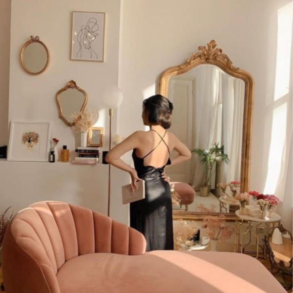 바이소 Byso 앤틱 북유럽 드레스룸 초대형 전신거울