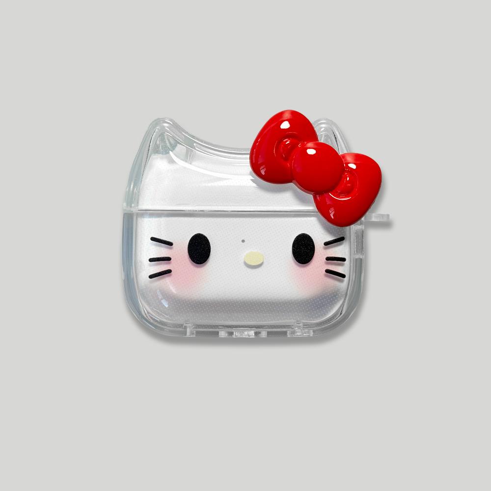 몽댕스토어 Cutie Kitty Airpods case 큐티 키티 에어팟 케이스