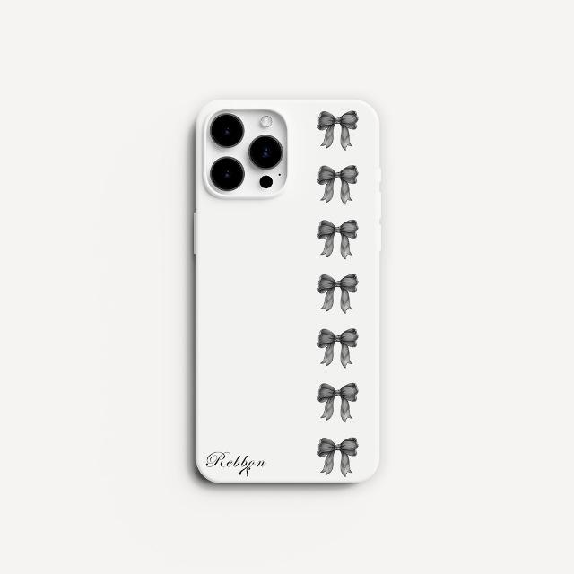 rebbon spine bone case (2color)
