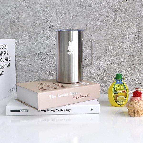 (키친유) 미피 스텐 이중 진공 머그 650ml