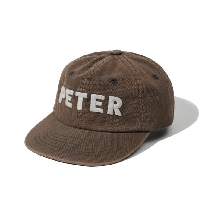 6-PANEL PETER CAP - CHARCOAL