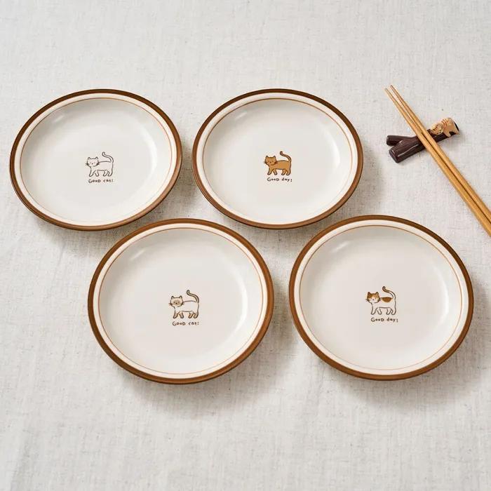 L 뚱냥이 앞접시 D16 4P SET