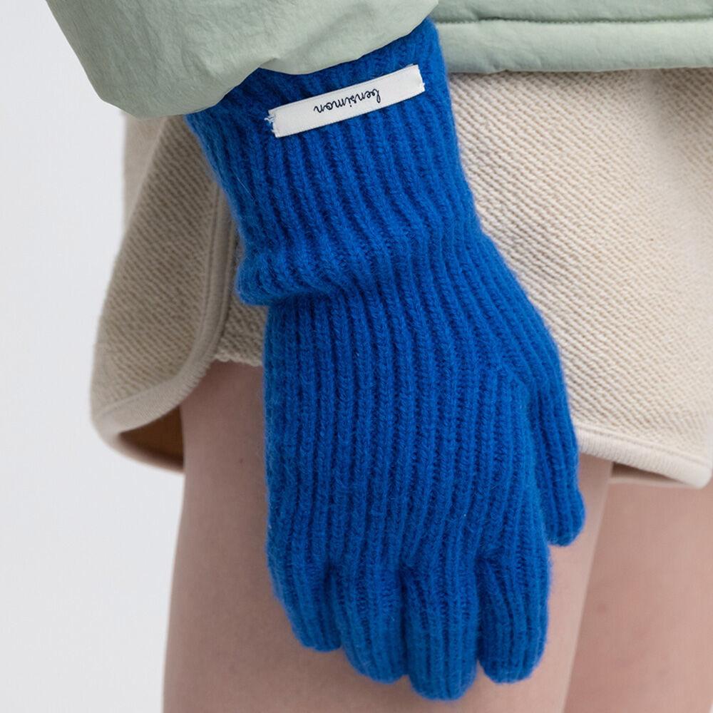 [22FW] FINGER HOLE GLOVES - BLUE