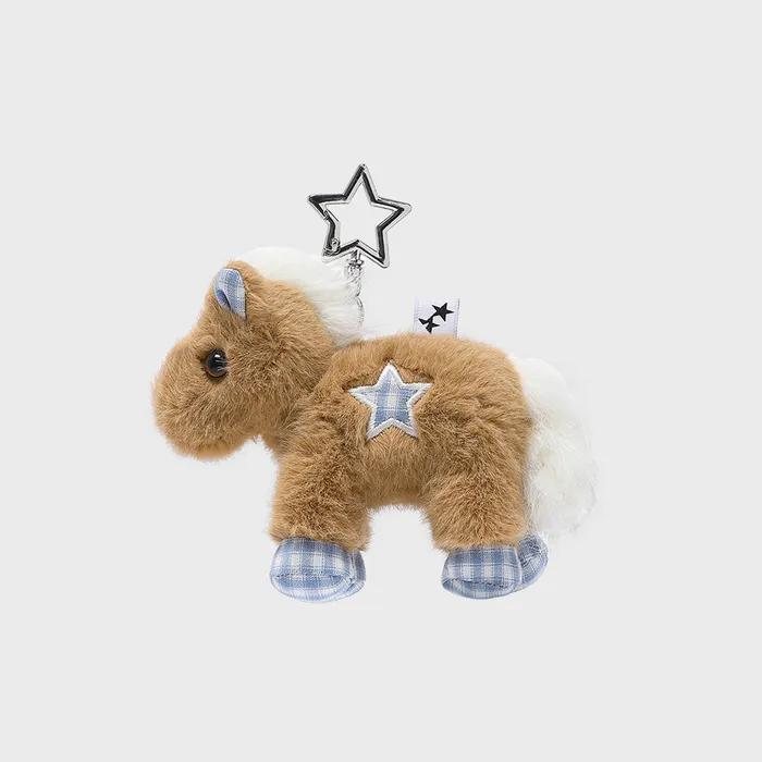 STAR PONY KEYRING BROWN(CV2GSUAB63A)