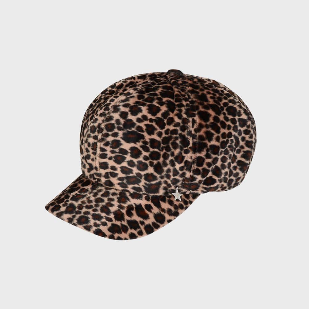 NEWSBOY CAP (LEOPARD)