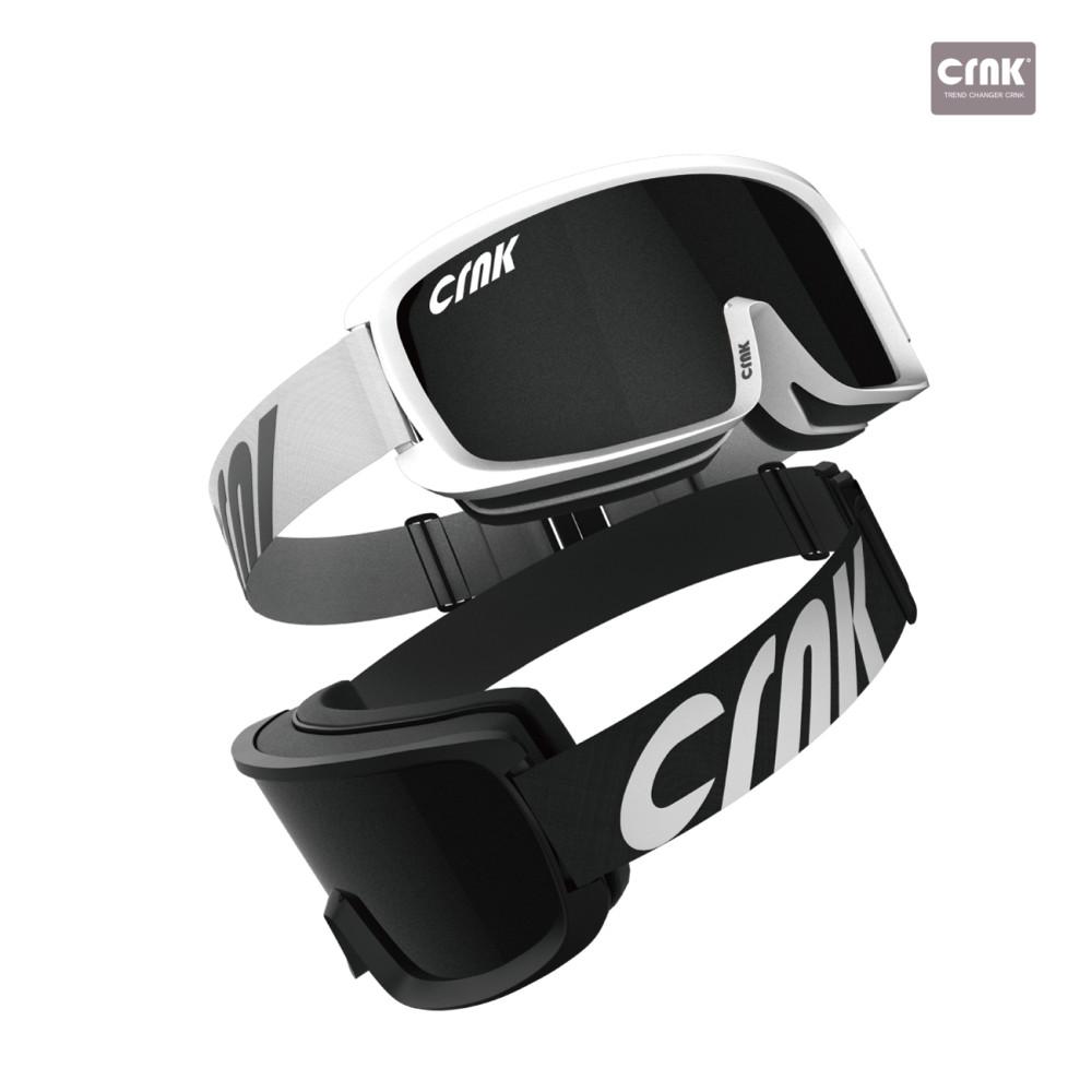 CRNK 크랭크 옵틱스타크 스노우고글 스키 스노우보드고글 레보렌즈 안경착용