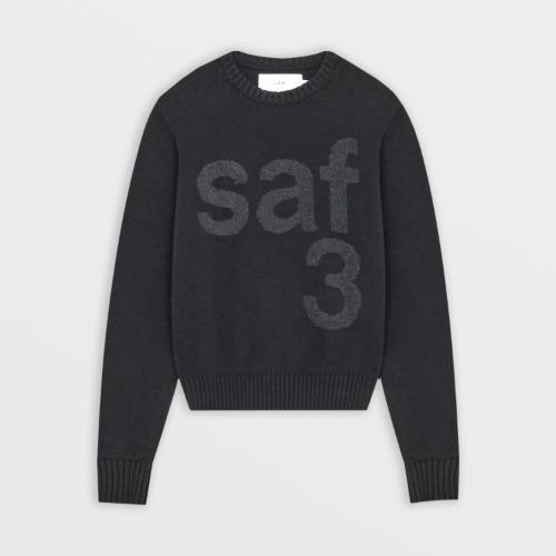 1/2 Basic Safari Knit (Black)