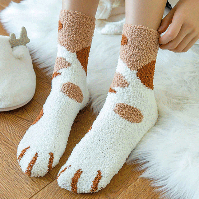 고양이 발바닥 수면양말