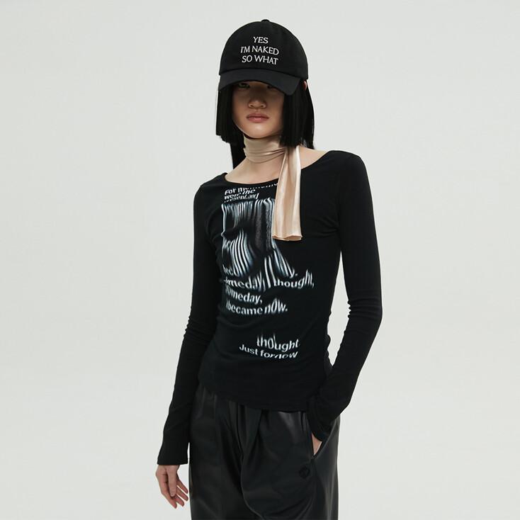 FLOW SLIM FIT LONG SLEEVE [BLACK]