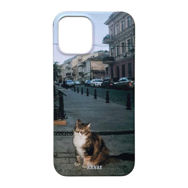 [a stray little cat ver.2 hard case] 고양이 풍경 사진케이스 아이폰 갤럭시 하드케이스