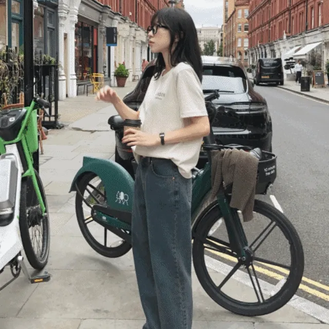 [가을신상10%🤎][98project/3일간 무료배송] 블루스 오일블루 와이드데님 - 3 size