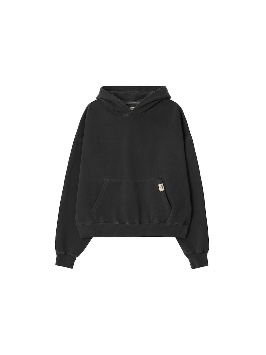 G CLASSIC WASHED BOXY HOODIE (CHARCOAL)