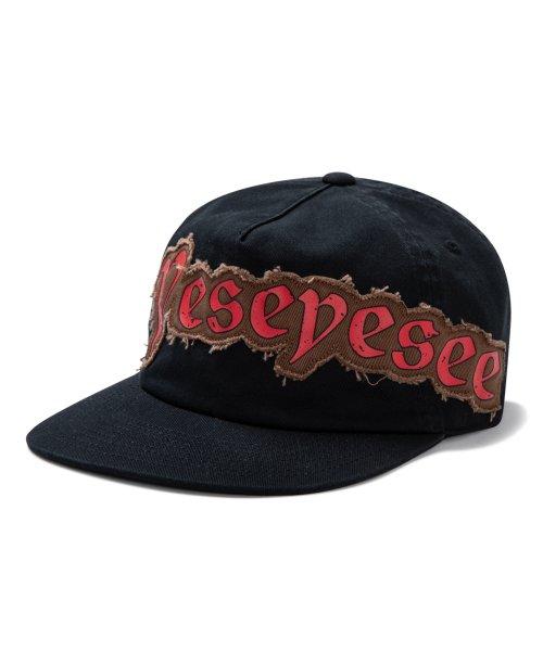 Applique Cap Black