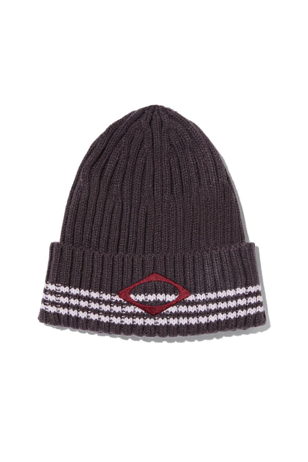 RHOMBUS BEANIE_BROWN