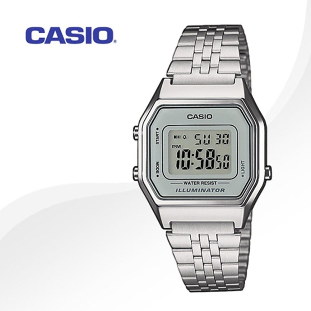 [CASIO] 카시오 LA680WA-7D 여성 메탈 빈티지 디지털 시계