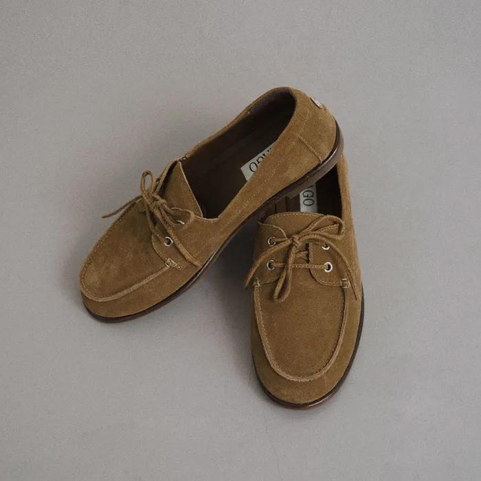 [2차 리오더] Suede lace-up loafer_2colors