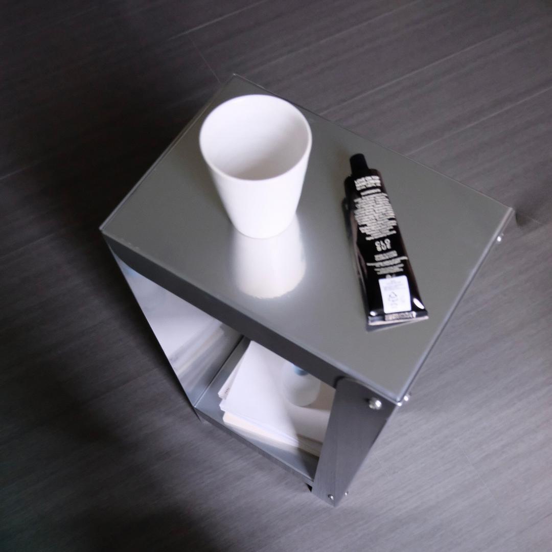 A LONG SHELF SILVER