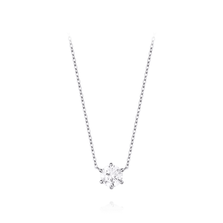 벨라 14K 5부 랩그로운 다이아몬드 목걸이 SA25A60K