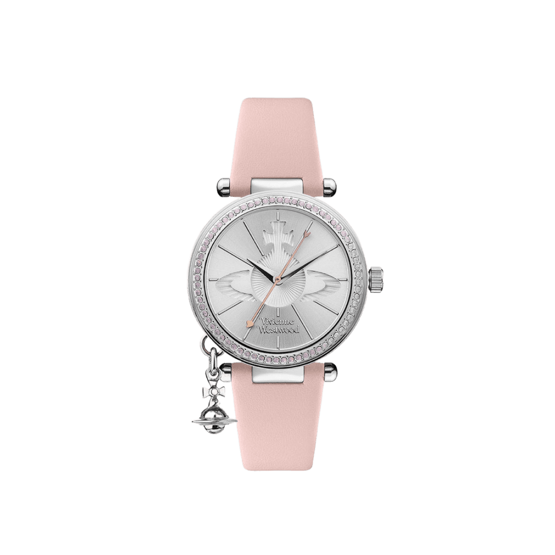 (W) Vivienne Westwood Orb Silver Pale Pink