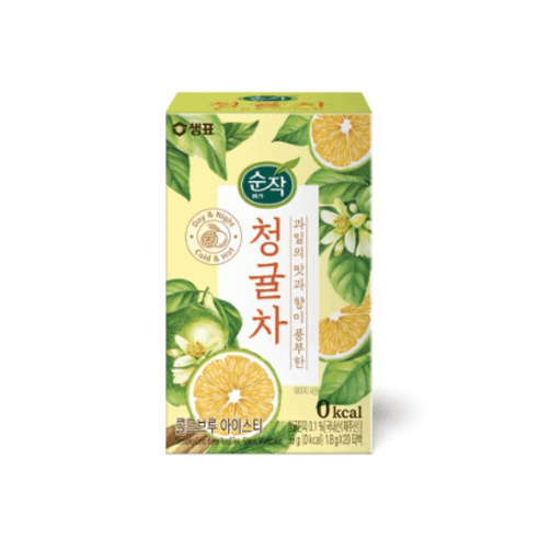 순작 콜드브루 아이스티 청귤차 티백, 1.8g, 240개