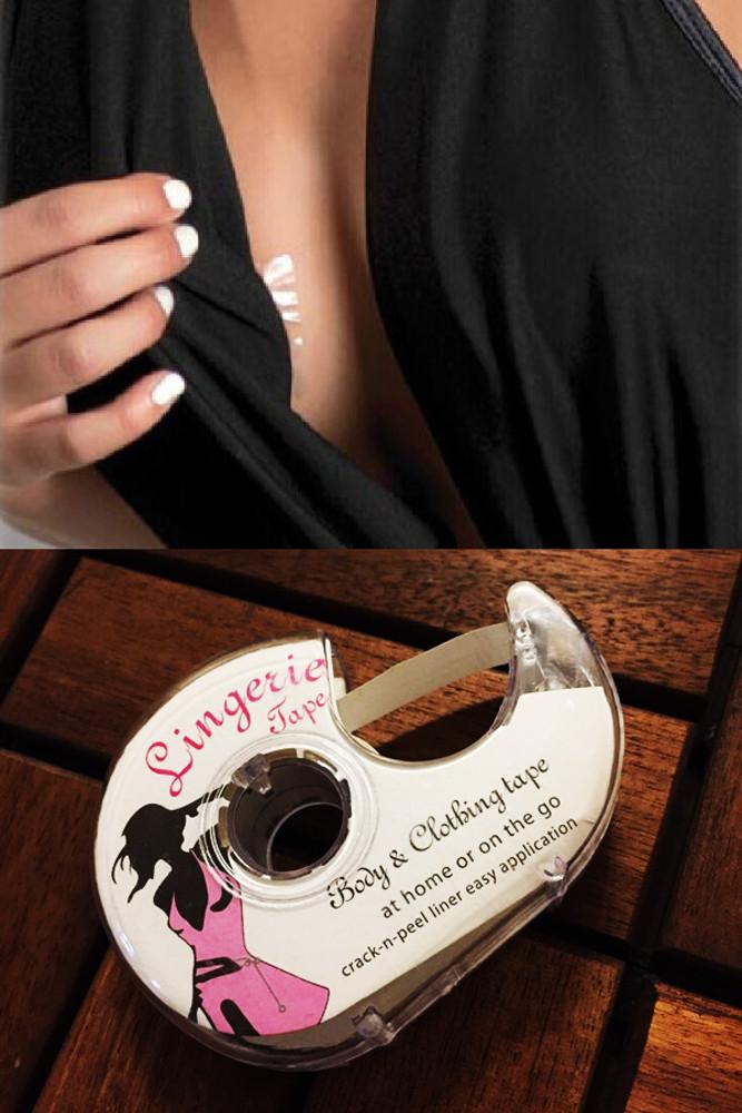 바디 란제리 테이프 파인 옷 커버 흘러내림방지