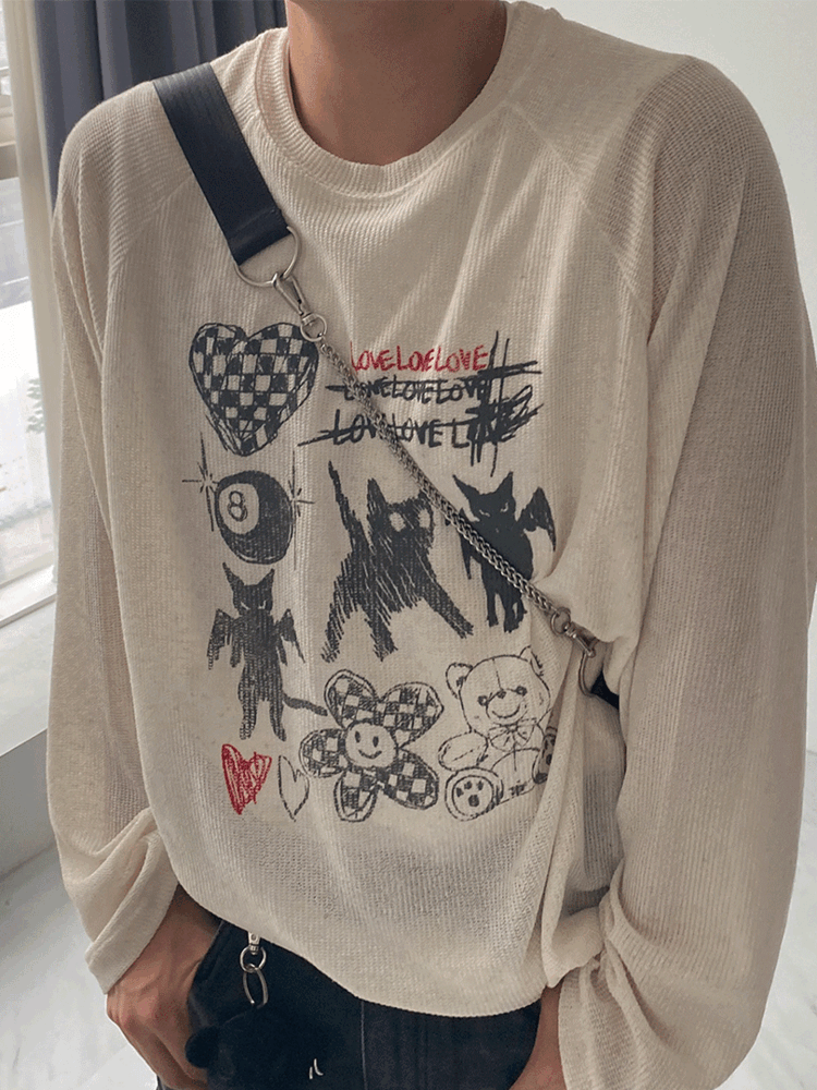 #주문폭주# Drawing Waffle Knit (2C)