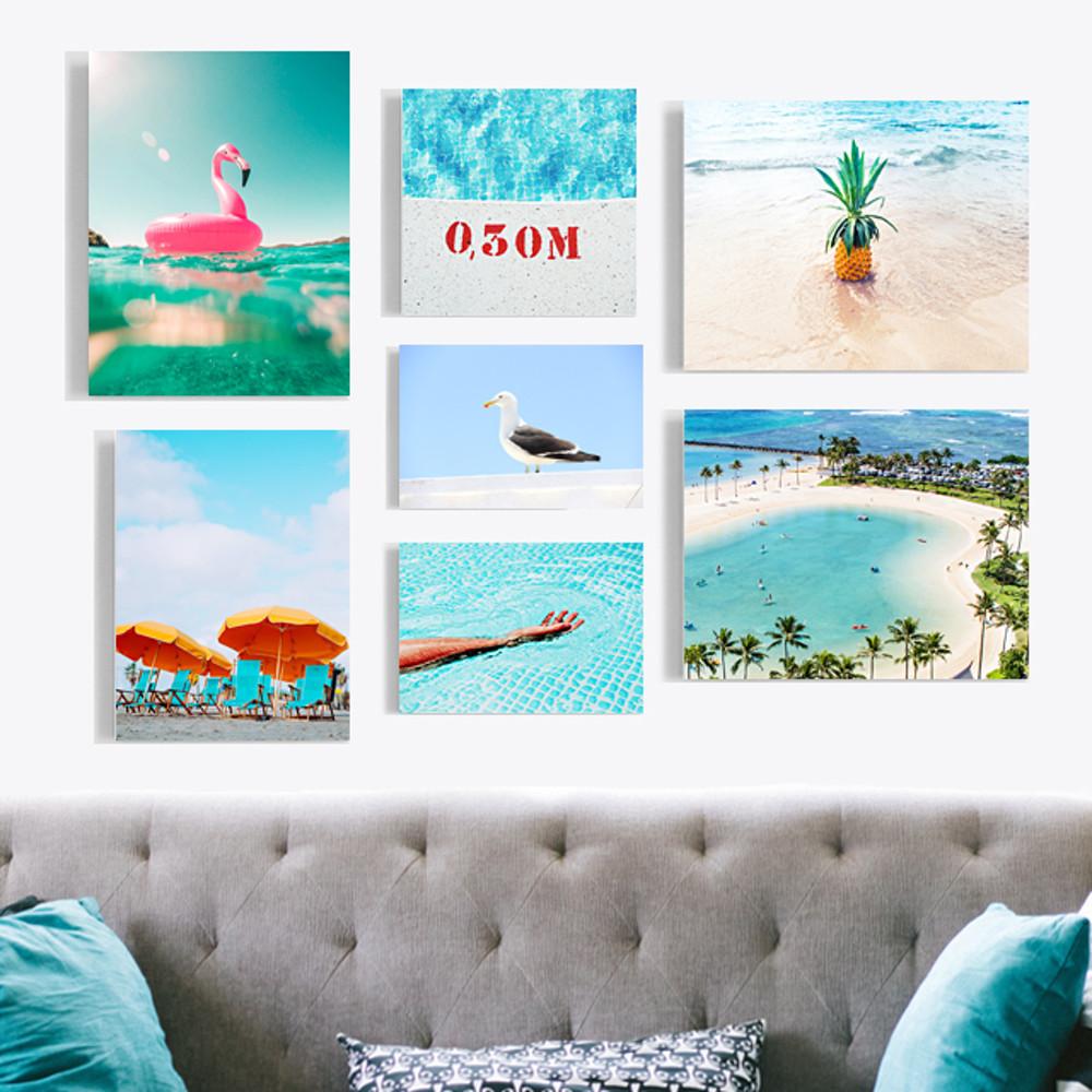 여름 Summer 바다 시원 그림 사진 캔버스액자 14종