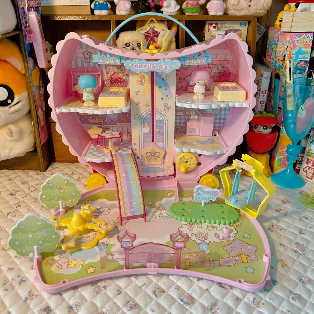 [중고] 2015 고전 타카라토미 키키라라 리틀트윈스타즈 달의 집 미니어처 하우스