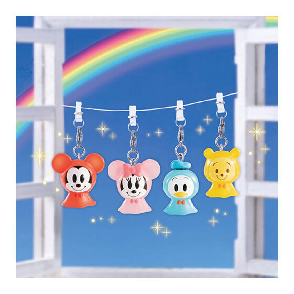 디즈니 메지루시 우비 가챠 캡슐토이 키링 8종